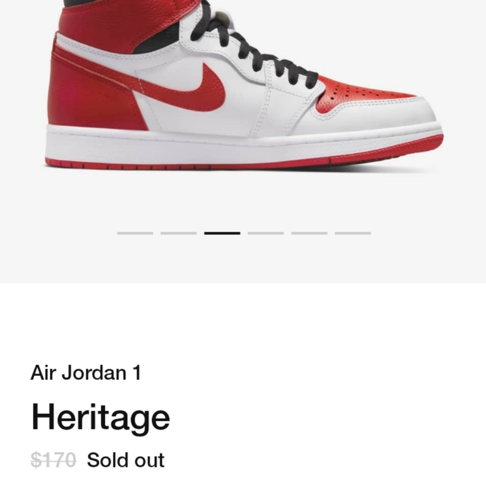 Jordan 1 heritage